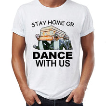 Load image into Gallery viewer, Men&#39;s T Shirt Coffin Dance Meme Dancing Pallbearers Abby Artwork Art Printed Tee funny basic Short-sleeved stay home or dance
