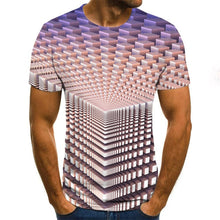 Load image into Gallery viewer, 2020 verão estilo masculino moda feminina manga curta engraçado t-shirts a impressão 3d casual t camisas
